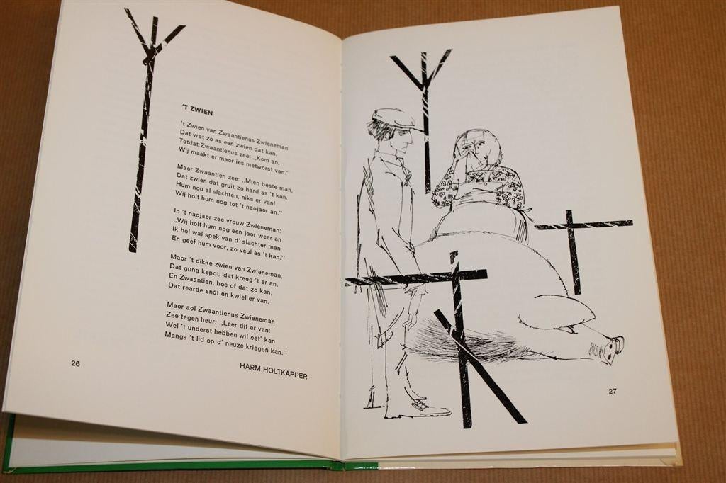 Op de Gribbelgrab — Drents Dialect Verhalen & Gedichten, Ophalen of Verzenden, Gelezen