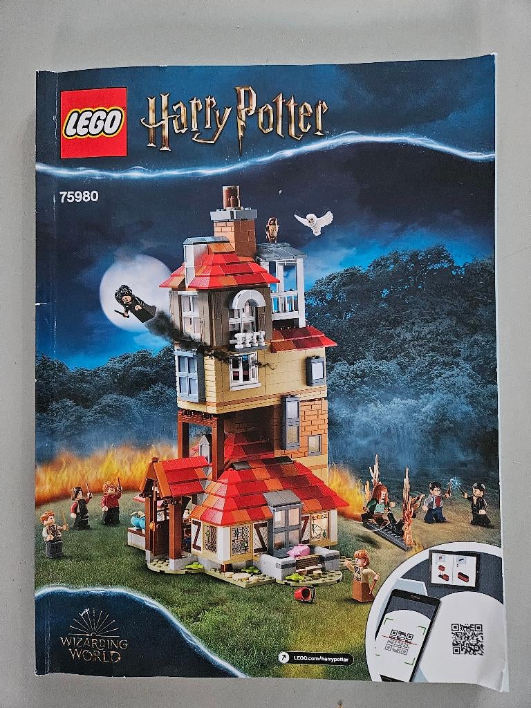 LEGO 75980 Harry Potter – Aanval op Het Nest, Lego, Harry Potter, Ophalen of Verzenden, Complete set