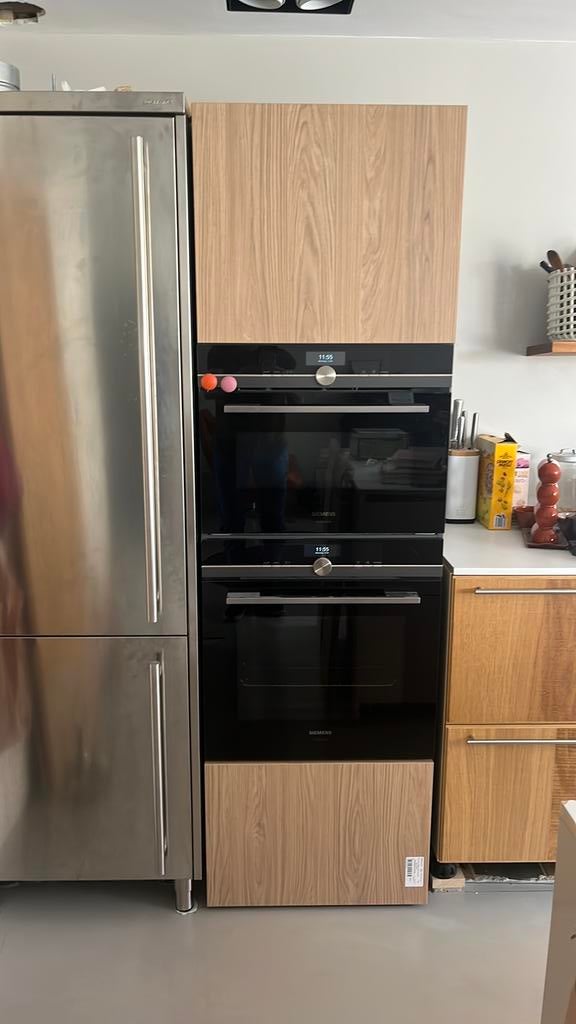 Hoogwaardige keukenkast voor oven en magnetron, 200 cm of meer, Zo goed als nieuw, 25 tot 50 cm, 50 tot 100 cm