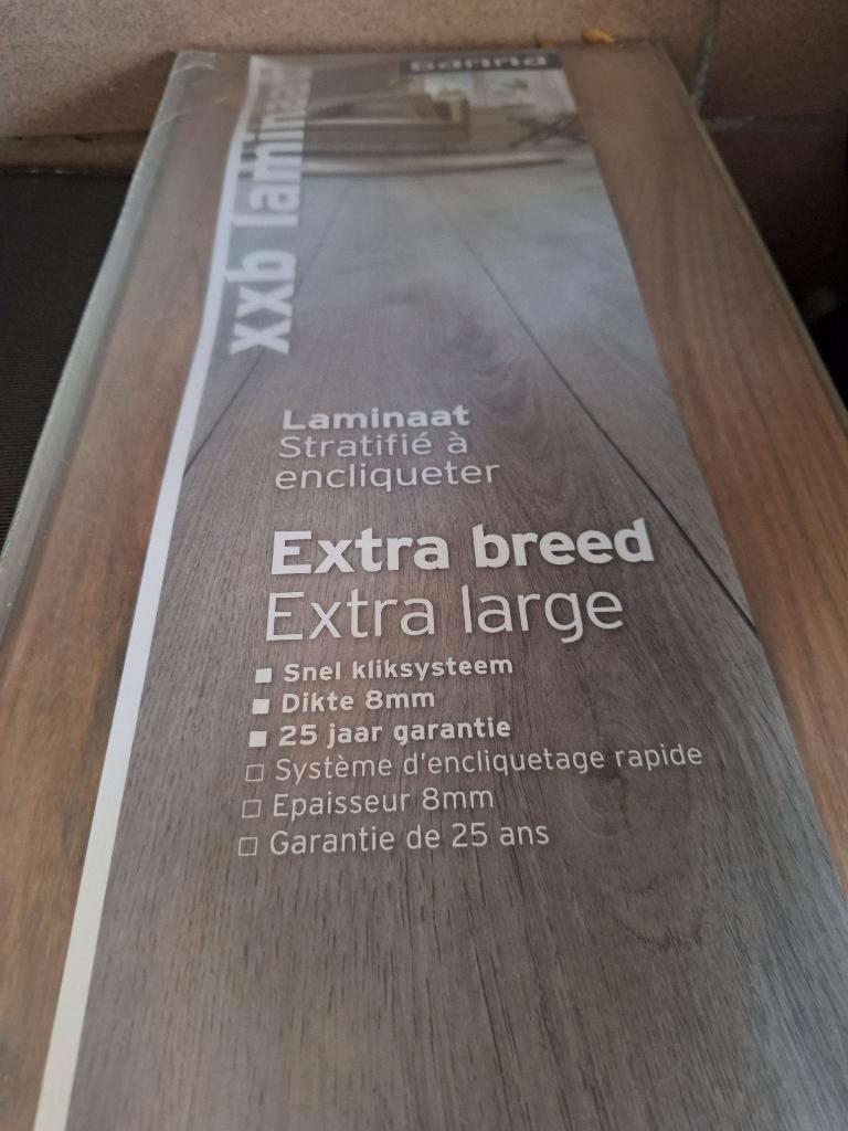 Laminaat bruin gamma, Ophalen, 50 tot 150 cm, Nieuw, Minder dan 5 m²