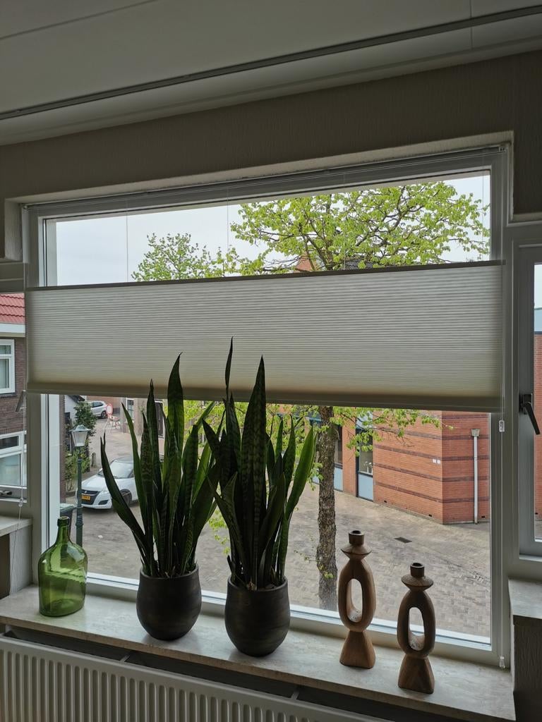 Witte plisse, Ophalen of Verzenden, Zo goed als nieuw, 150 tot 200 cm