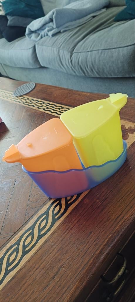 Tupperware suiker en melk kannetje, Huis en Inrichting, Keuken | Tupperware, Ophalen of Verzenden, Gebruikt, Beker of Kan