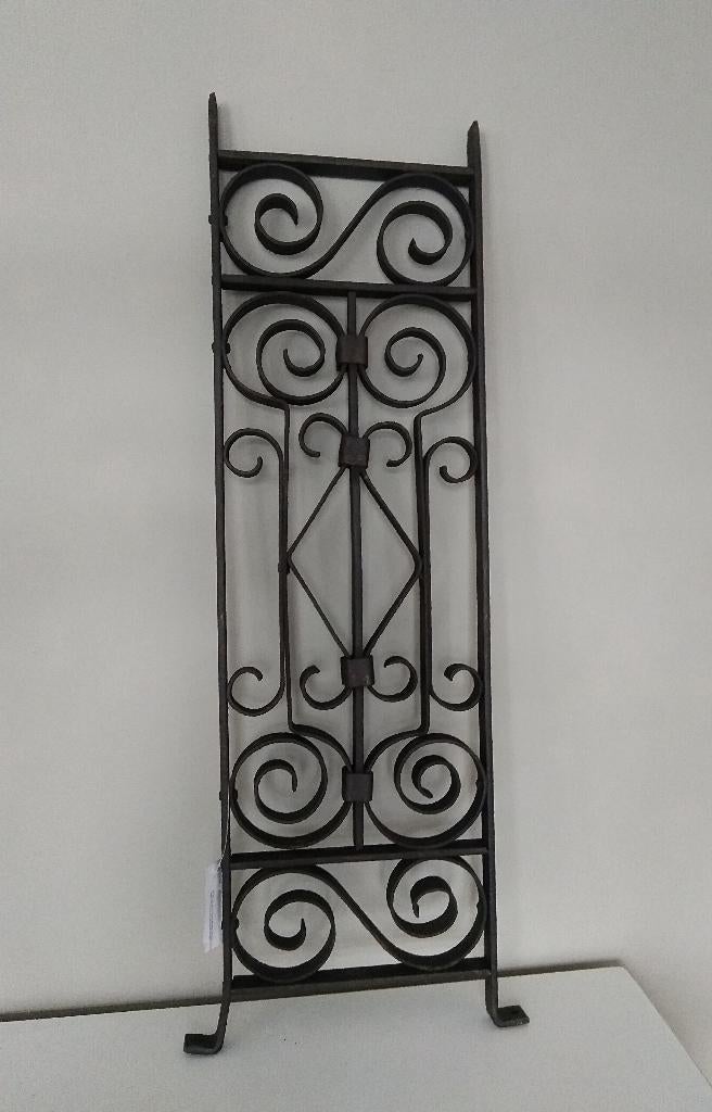Oude balustrade hekje krul metaal - India - NU ACTIE DHL!!!, Ophalen of Verzenden