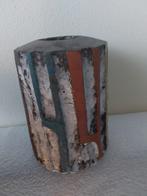 DOK VAAS OLDE KRUYK SEQOIA MODEL BOOMSCHORS REGENBOOG KLEUR, Ophalen of Verzenden, Overige kleuren, Aardewerk of Porselein, Minder dan 50 cm