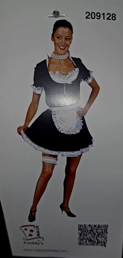 French maid kostuum, Ophalen of Verzenden, Nieuw, Maat 38/40 (M), Carnaval
