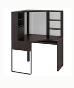 Ikea Micke hoekbureau zwart met opzetstuk, Ophalen