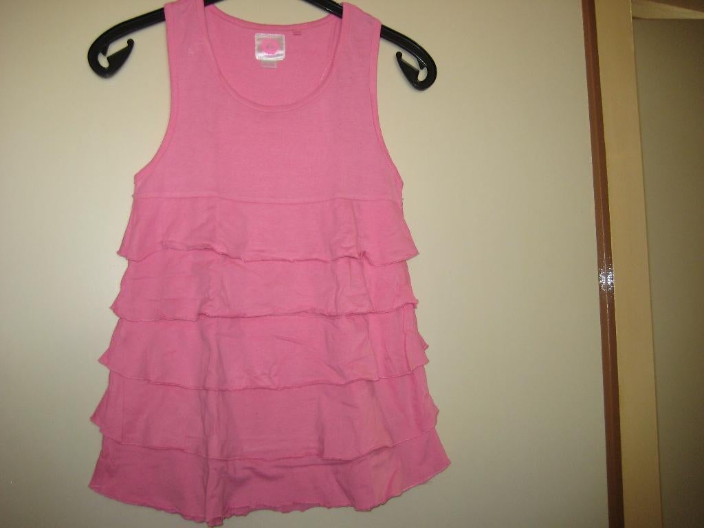 Roze top, 158/164, Coolcat Girls, Kinderen en Baby's, Kinderkleding | Maat 158, Ophalen of Verzenden, Zo goed als nieuw, Meisje