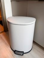 NIEUW Kwantum Pedaalemmer Flatback beige 50 liter, Ophalen, Met pedaal, 50 tot 75 cm, Nieuw