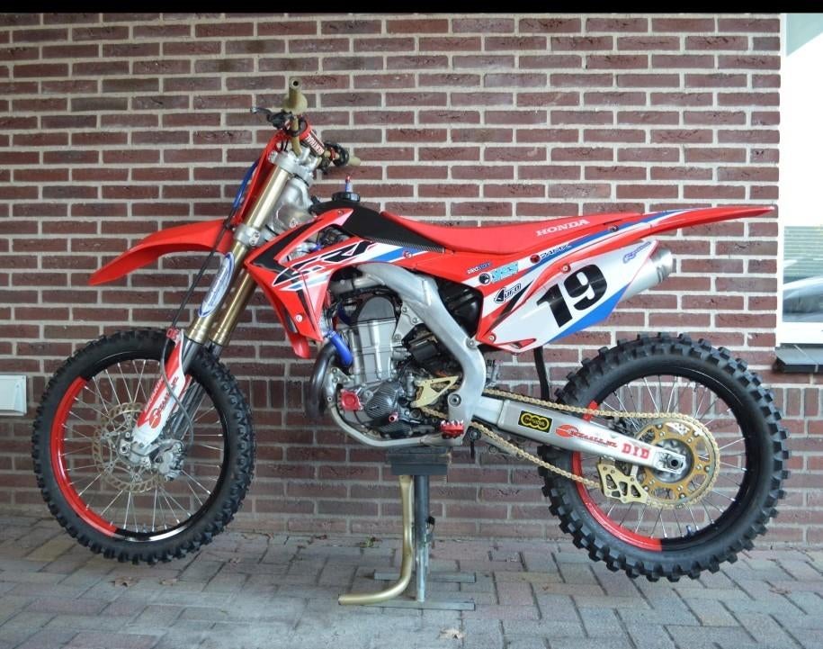 Goede en nette honda CRF450R uit 2016, 1 cilinder, 450 cc