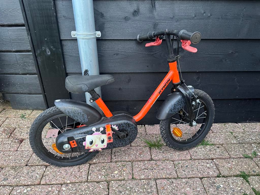 BTwin Robot 500 kinderfiets 14inch, Fietsen en Brommers, Fietsen | Kinderfietsjes, Ophalen of Verzenden, Gebruikt, Minder dan 16 inch