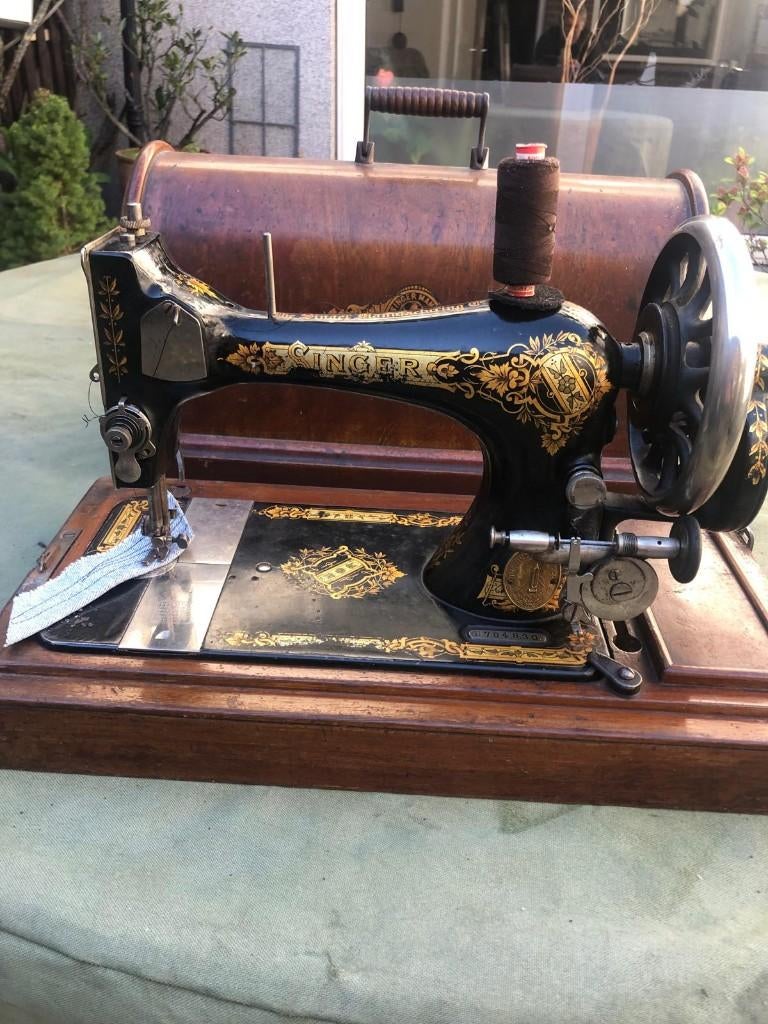 SINGER HandNaaimachine, Antiek en Kunst, Antiek | Naaimachines, Ophalen of Verzenden