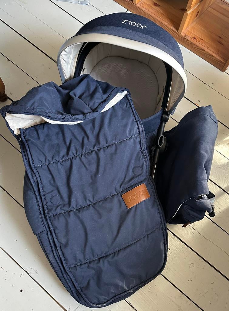 Joolz Day reiswieg, luiertas en voetenzak, Ophalen, Gebruikt, Combiwagen, Met reiswieg