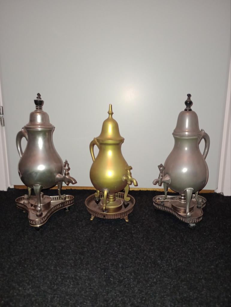 3 kraantjespotten zie foto, Antiek en Kunst, Ophalen