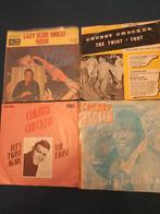 4x vinyl singels van Chubby Checker, Ophalen of Verzenden, 1960 tot 1980, Zo goed als nieuw, Overige formaten