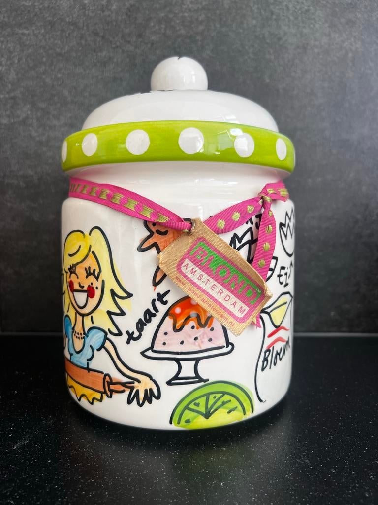 Blond Amsterdam Voorraadpot - Liefde gaat door de maag, Blond Amsterdam, Ophalen of Verzenden, Zo goed als nieuw, Voorraadpot