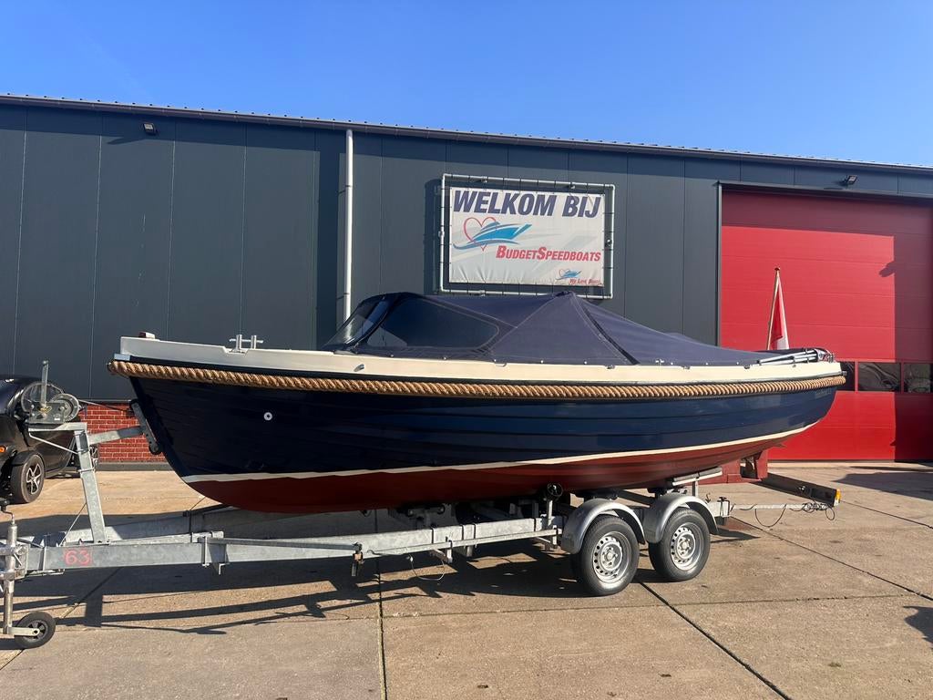 Interboat 21 Sloep Complete set vaarklaar, Watersport en Boten, Sloepen, Zo goed als nieuw, 6 meter of meer, Binnenboordmotor