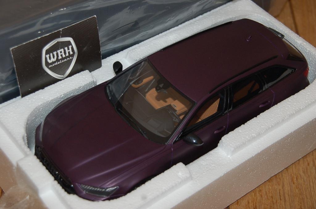 1:18 AUDI RS6 AVANT C8 2020 purple GT spirit GT825 WRH, Hobby en Vrije tijd, Modelauto's | 1:18, Verzenden, Zo goed als nieuw
