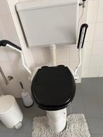 Toilet hulpstuk met armleuningen incl wc bril, Ophalen
