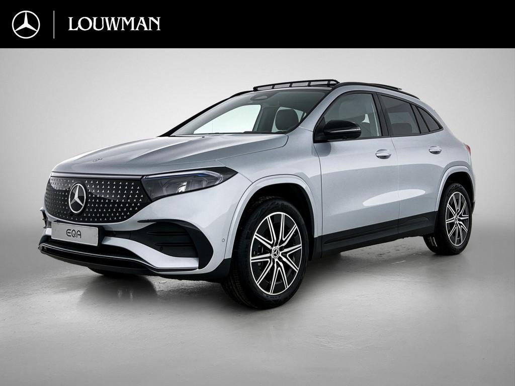 Mercedes-Benz EQA 250+ Business Solution AMG 71 kWh | Nightp, Zwart, 190 pk, Parkeerassistent, Leder en Stof