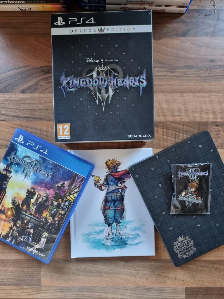 Kingdom Hearts 3 Deluxe edition compleet, 1 speler, Ophalen of Verzenden, Zo goed als nieuw, Role Playing Game (Rpg)