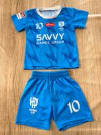 Neymar Jr. Voetbalpakje Al Hilal - Maat 110, Ophalen of Verzenden, Zo goed als nieuw, Jongen of Meisje, Setje