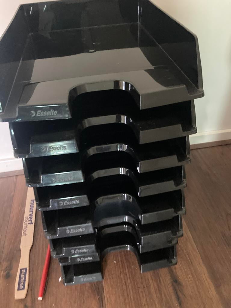 Brievenbakje zwart, Ophalen of Verzenden, Zo goed als nieuw