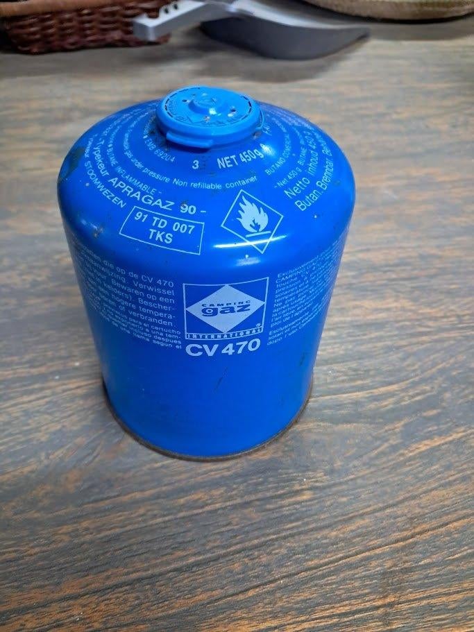 camping gaz cv 470 gasfles, Ophalen of Verzenden, Zo goed als nieuw
