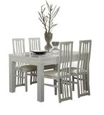 Wit hoogglans Eettafels 160-190 cm Forever-AANBIEDING---, Huis en Inrichting, Tafels | Eettafels, 150 tot 200 cm, Nieuw, Ophalen of Verzenden