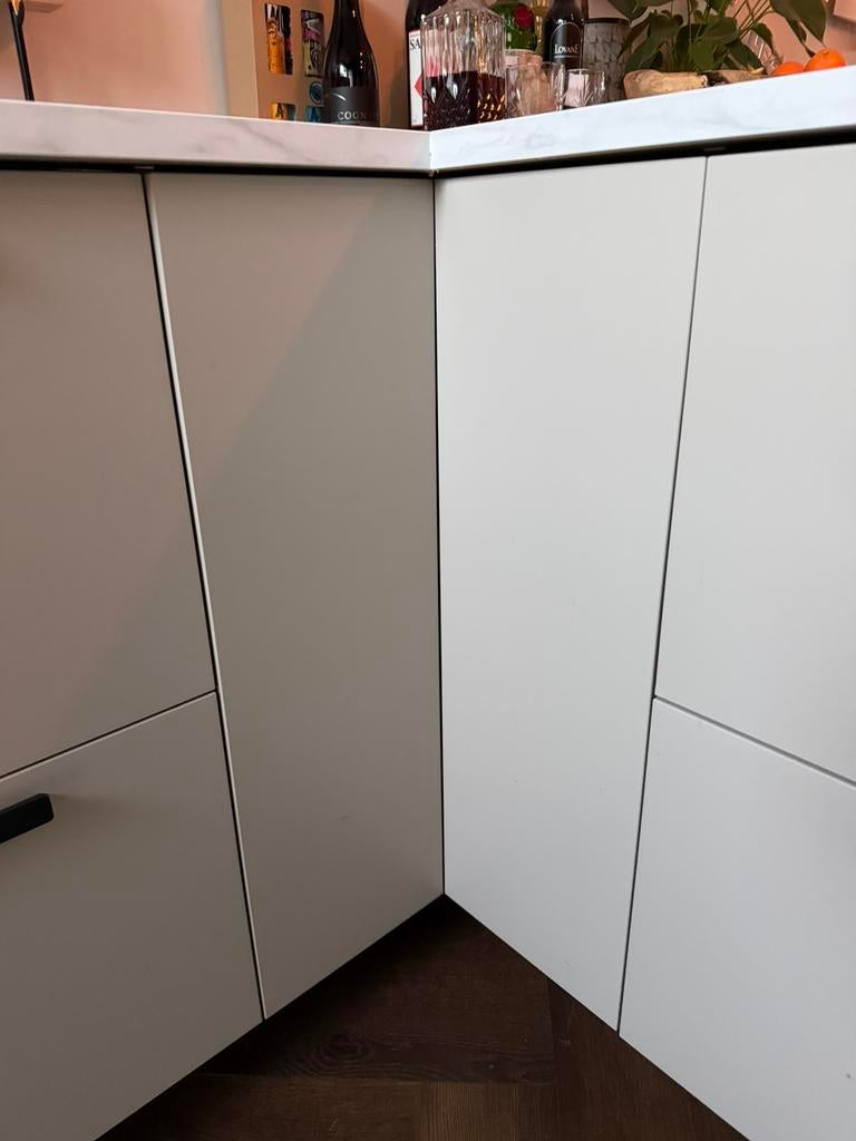 Keuken hoekkast IKEA, Huis en Inrichting, Ophalen, Bruin, 50 tot 100 cm, Zo goed als nieuw