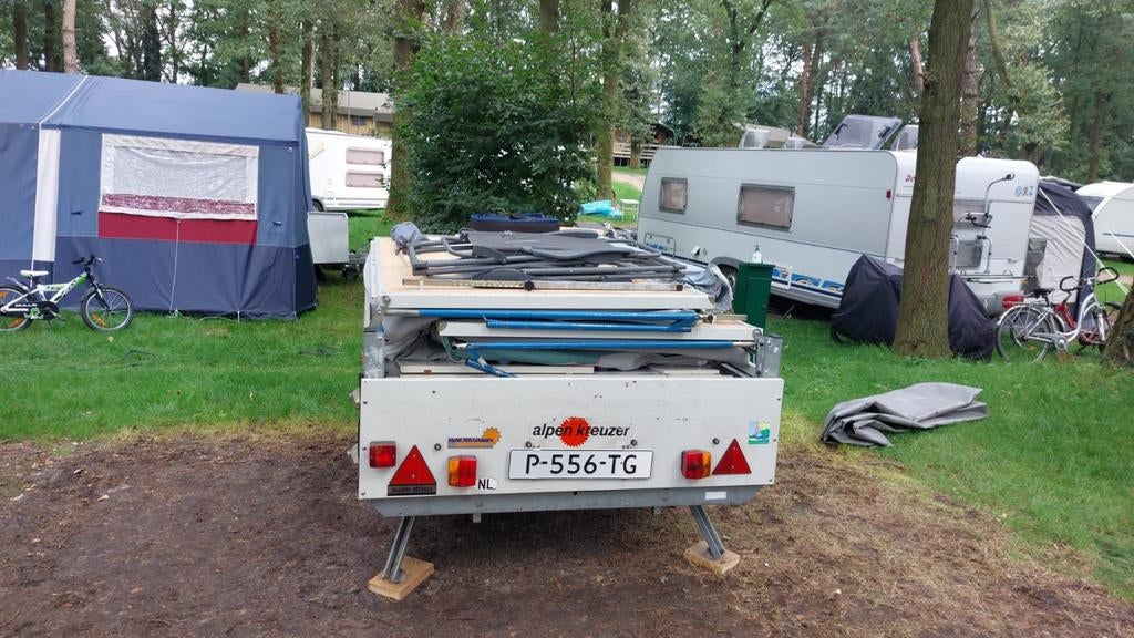 Alpenkreuzer vouwwagen - Ideaal voor beginners of gasten, Ophalen