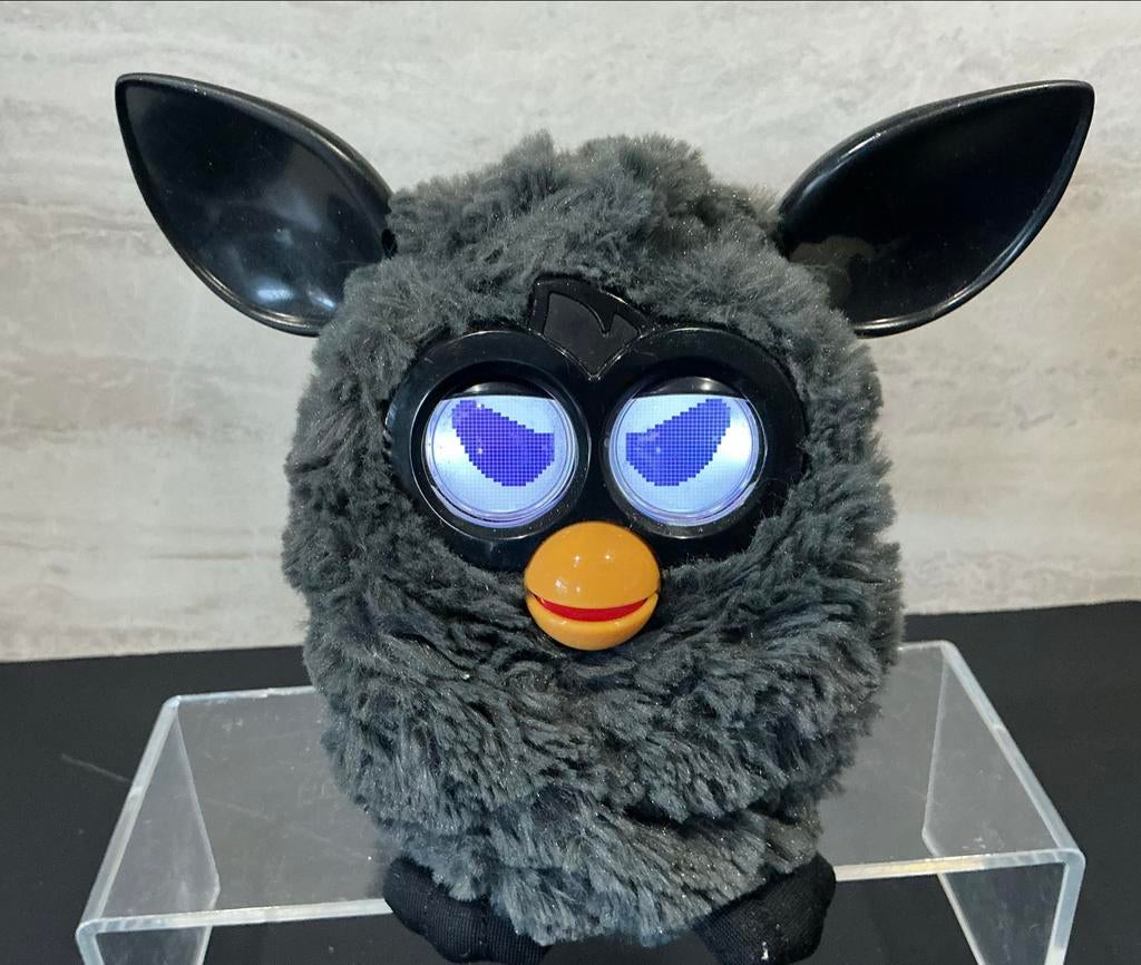 Vintage Zwarte Furby uit 2012 Black Magic. Hasbro., Verzenden, Gebruikt