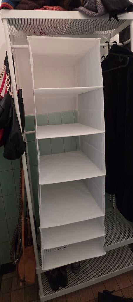 SKUBB Kledingopberger 6 vakken - Wit - IKEA, Huis en Inrichting, Kasten | Kledingkasten, Ophalen, Met plank(en), 100 tot 150 cm