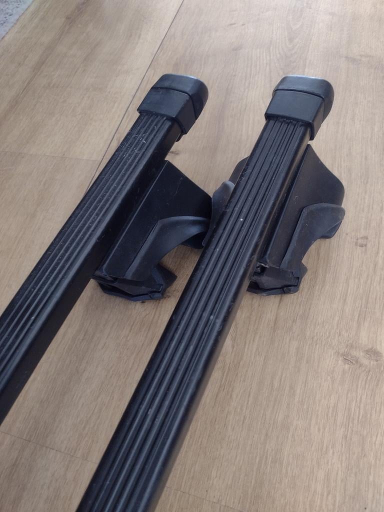 Thule 1054 dakdragers voor open dakrail  vw Touran, Auto diversen, Dakdragers, Gebruikt, Ophalen of Verzenden