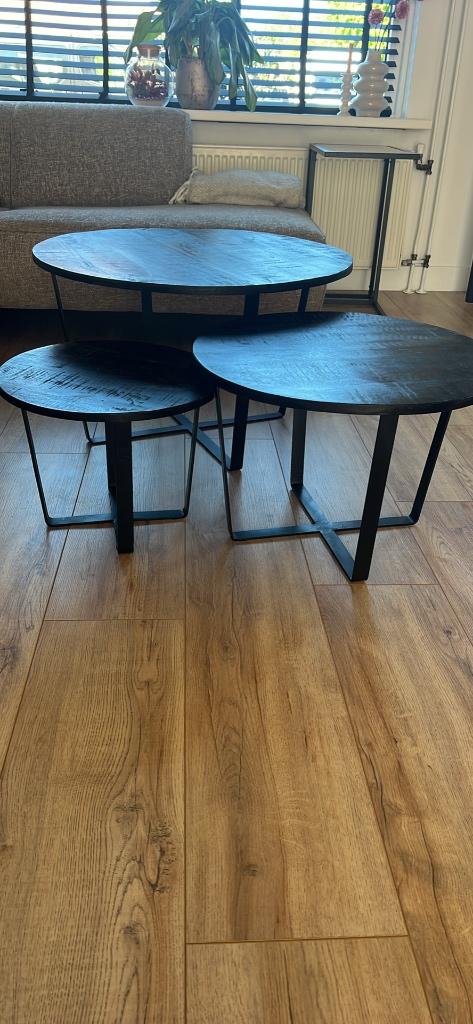 Salontafels, Huis en Inrichting, Tafels | Salontafels, Ophalen, 50 tot 100 cm, Rond, 50 tot 100 cm