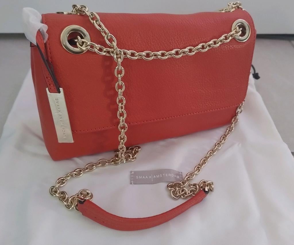 Originele Smaak Amsterdam dames handtas, Sieraden, Tassen en Uiterlijk, Tassen | Damestassen, Ophalen of Verzenden, Nieuw, Oranje