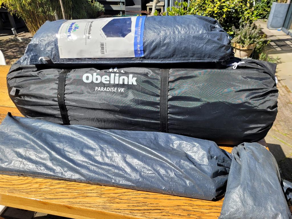 Bustent Obelink Paradise VK + binnentent, Caravans en Kamperen, Tenten, Ophalen, Zo goed als nieuw