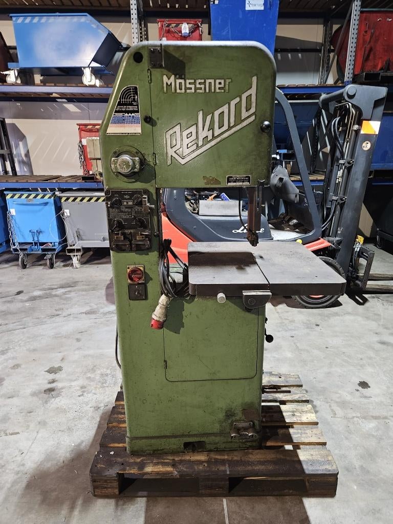 Mossner Rekord SM420 Lintzaag metaal, Ophalen, Gebruikt