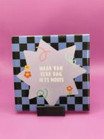 Decoratief tegeltje met spreuk, Ophalen of Verzenden, Zo goed als nieuw