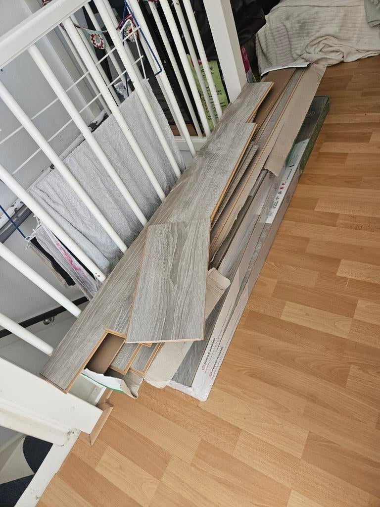 Swiss Krono Laminaat Helsinki Oak D8013 NM, 50 tot 150 cm, Nieuw, Ophalen of Verzenden, 10 m² of meer