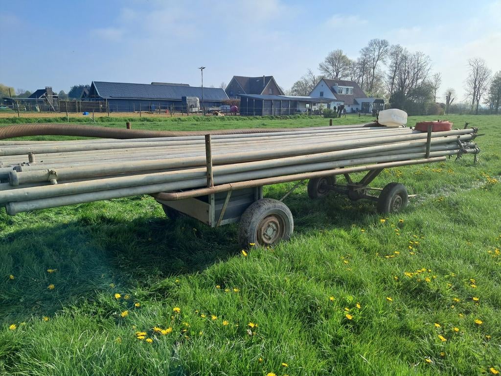 Beregenings buizen, Ophalen