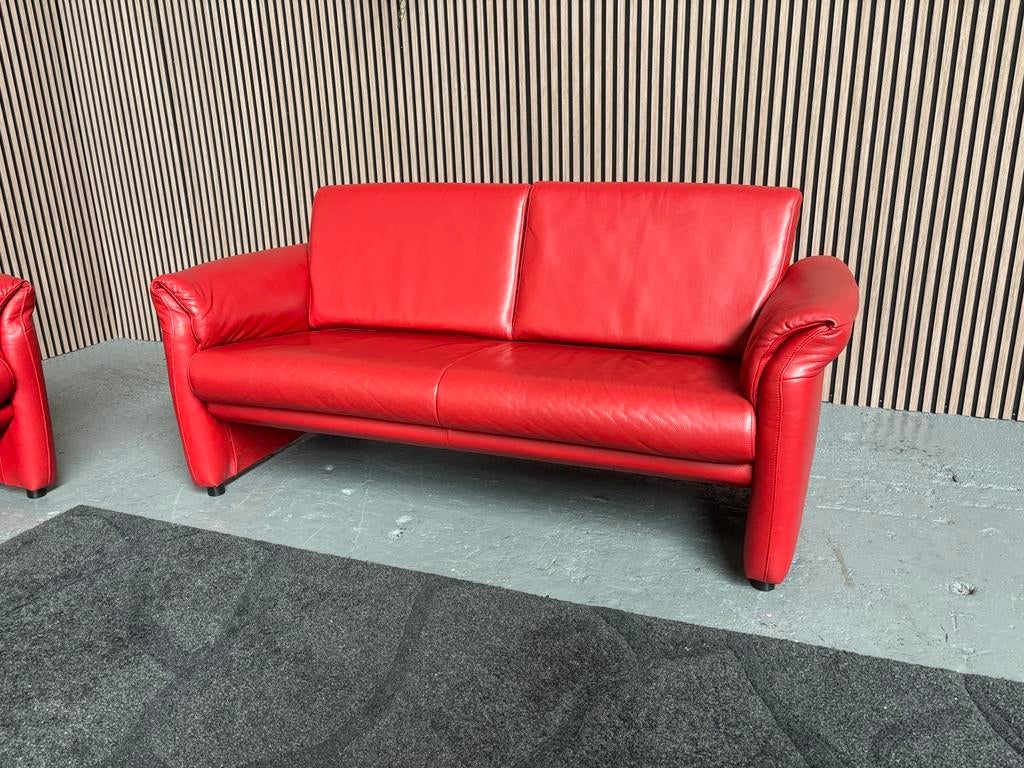 GRATIS LEVERING Set Montel Mondi Banken171x77 GEREINIGD, Huis en Inrichting, Banken | Bankstellen, 150 tot 200 cm, Leer, Ophalen of Verzenden