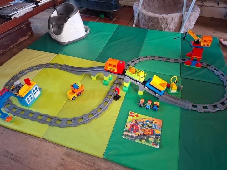Duplo complete treinbaan 10508 - Goede staat, trein werkt!, Kinderen en Baby's, Speelgoed | Duplo en Lego, Gebruikt, Duplo, Complete set