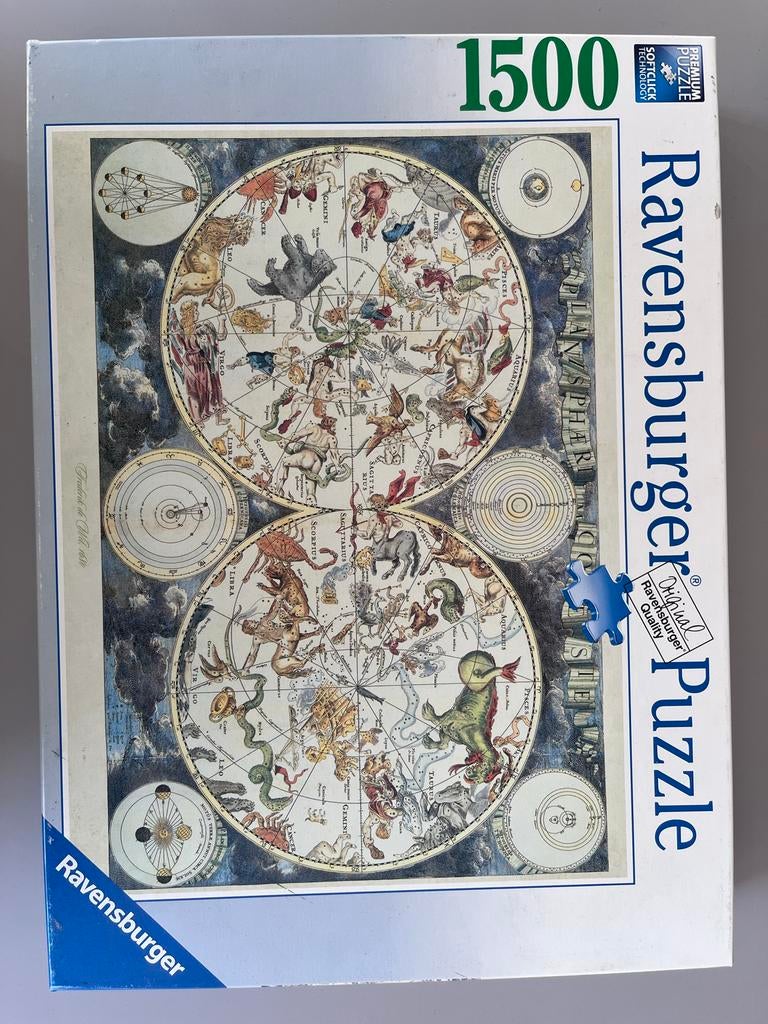 Ravensburger Legpuzzel 1500 Stukjes - Sterrenbeelden, Ophalen, Gebruikt