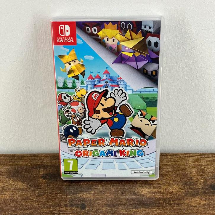 Paper Mario: The Origami King - Nintendo Switch, Spelcomputers en Games, Games | Nintendo Switch, Zo goed als nieuw, Avontuur en Actie