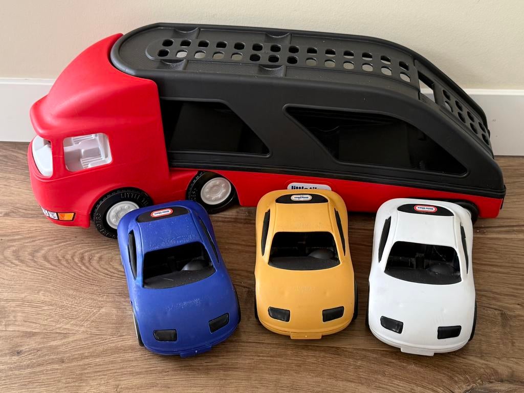 Little tikes oplegger vrachtwagen, Ophalen of Verzenden, Zo goed als nieuw