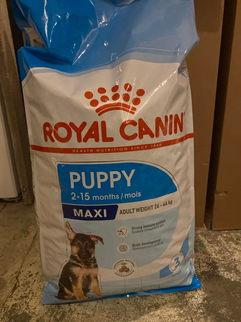 Royal Canin puppy maxi, Dieren en Toebehoren, Dierenvoeding, Ophalen, Hond