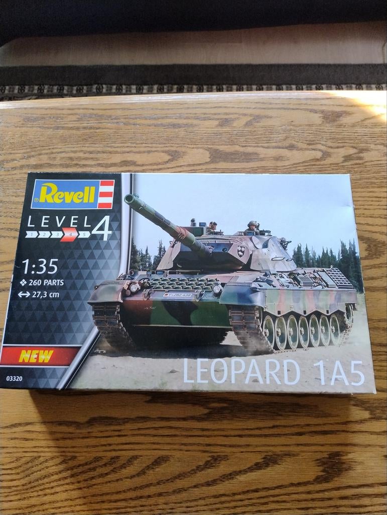 Revell 1/35 Leopard 1 A5 nieuw, Tank, Nieuw, Ophalen of Verzenden, 1:32 tot 1:50