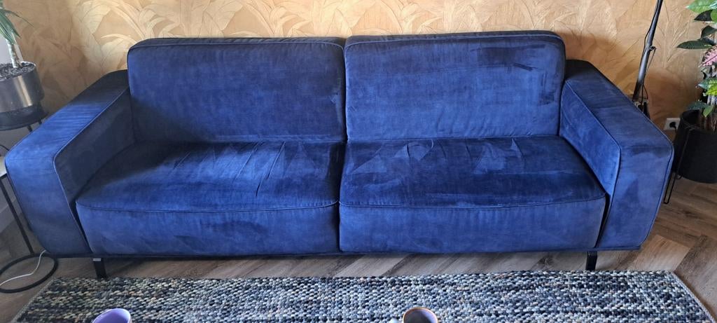 4-zits bank, Huis en Inrichting, Banken | Bankstellen, Ophalen, 75 tot 100 cm, Stof, 200 tot 250 cm