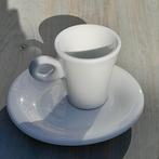 Espresso Kop-en-schotel Finn Mosa Wit, Gebruikt, Ophalen of Verzenden, Overige stijlen, Kop(pen) en/of Schotel(s)