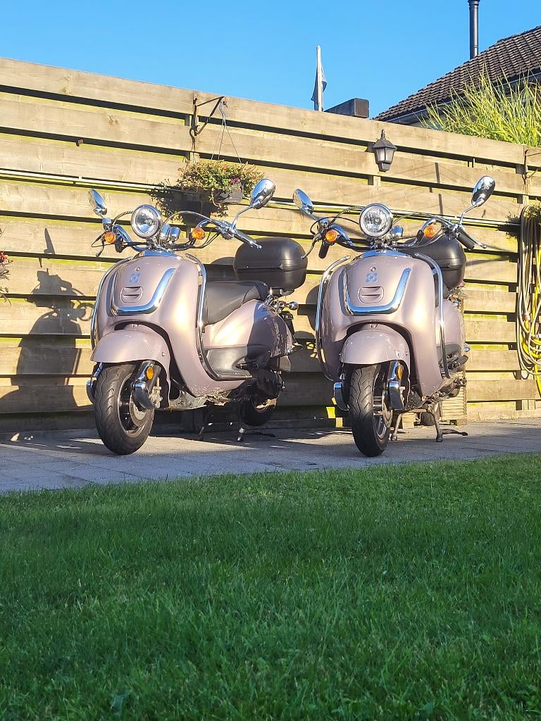 Retro scooters, Ophalen, Gebruikt, Maximaal 45 km/u, Benzine